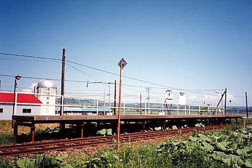 最安 HOサイズ ちほく高原鉄道ふるさと銀河線 上利別駅 駅舎模型